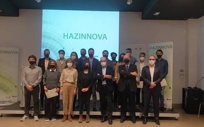 Hazinnova programan parte hartu duten Azkoitiko bost enpresak jaso dute berritzaileak direla egiaztatzen duen ziurtagiria