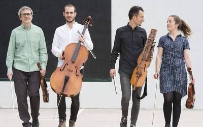 Alos Quartet taldearen kontzertua Arizkunenean igandean