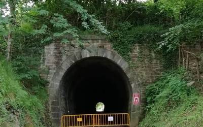 Plazaola Bide Berdeko Iruñaga eta Urbieta tunelak itxi dituzte behin-behinean
