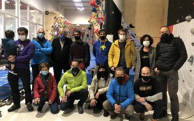 Inauguratu dute Labegaraietako rokodromoa