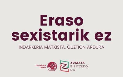 Sexu erasoak salatzeko bihar egingo den manifestazioan parte hartzera deitu du udalak