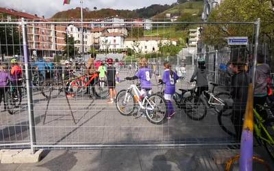 Umeek ere Ibarrako Piparra Mendi Duatloiean parte hartzeko aukera izan zuten