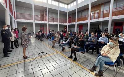 Gasteizko Udaltzaingoan sartu ziren lehen emakumeak omendu dituzte