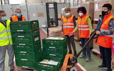 Bergarako Elikagai Bankuak urteko bilketa handirako boluntarioak behar ditu