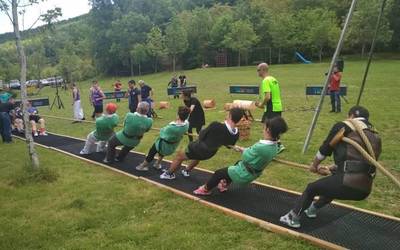 Asteburu bizia dute aurretik Artziniegako Bizindar Herri Kirol taldeko kideek