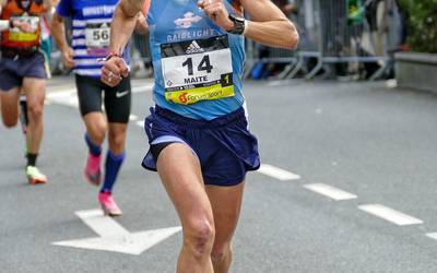 Elgoibarko eta Mendaroko 50 bat korrikalarik amaitu dute Behobia-Donostia lasterketa, eta Maite Maiorak lortu du posturik onena