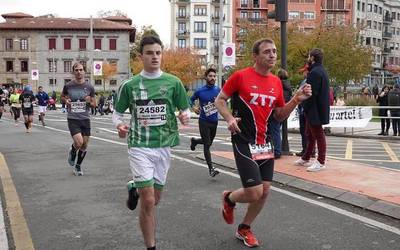 38 zumaiarrek osatu dute Behobia-Donostia lasterketa