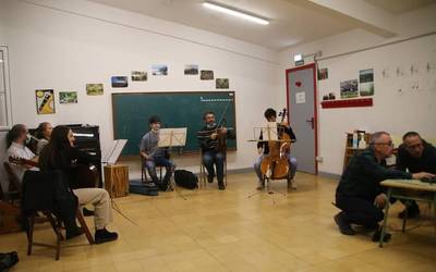 Soraluzeko musika eskolakoen eta Guatemalakoen kontzertua, streaming bidez