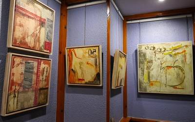 Mila Garmendia beasaindarraren "Larrazken okretan" erakusketa Aterpen abenduaren 1a bitarte