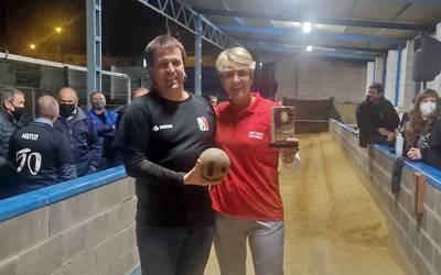 Aitziber Olaizola gailendu da Euskal Herriko 31. Hiru Txirlo Bolo Joko Txapelketan