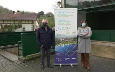 Larraul da Gipuzkoako lehen landa energia-komunitatea
