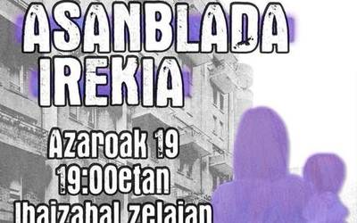 Abusuko auzokide baten etxegabetzea galarazteko antolatuko dira