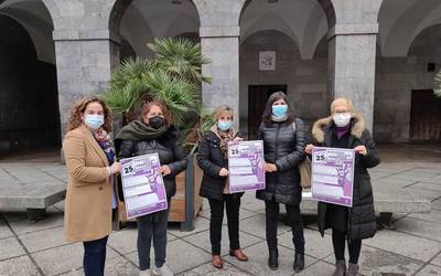 Udalak hainbat ekintza antolatu du Azaroaren 25aren harira