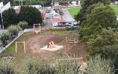San Martin eskolako patio inklusiboa zaintzeko deia, "erabilera desegokia" dela eta
