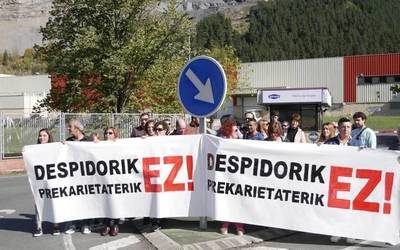 Txanda bakoitzeko 4 orduko lanuzteak egingo dituzte Artiach enpresako langileek azaroaren 22tik 30era bitartean