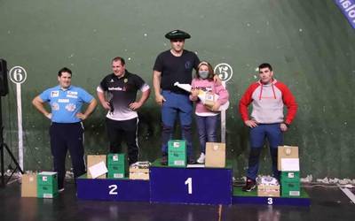 Aimar Galarragak laugarren egin du Harri Handien Gipuzkoako Txapelketan