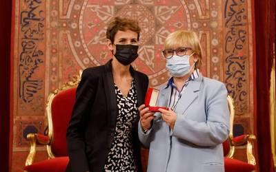 Helena Tabernak Nafarroako aitortza jaso du
