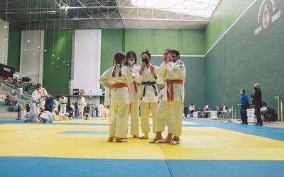 Haurren garapenaren oreka oinarri, bidea egiten ari da Desoreka judo kluba