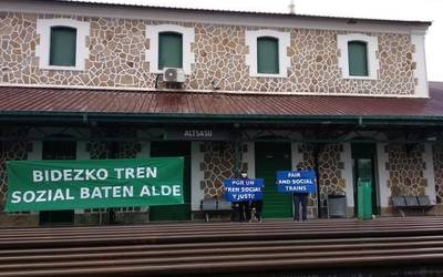 Greenpeacek tren soziala aldarrikatu du