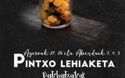 Pintxo lehiaketa itzuli da Basaburura