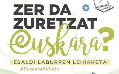 "Zer da zuretzat euskara?" esaldi laburren lehiaketa, abian
