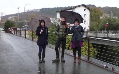 Oria ibaia babesteko saretxo metalikoak ezarri dituzte Ordizian