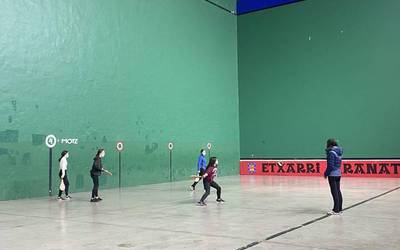 Gure Pilota Sakanako XVII. Nesken Pala Torneoa martxan