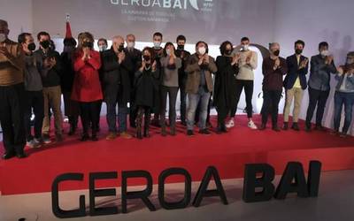 Geroa Bai koalizioak hamargarren urteurrena bete du