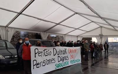 Pentsioak Errebalorizatzeko Lege Proiektua "zaborretara"