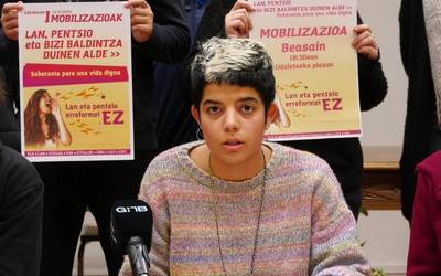 "Lan eta pentsio erreformei ez" lemapean manifestazioa deitu dute Beasainen