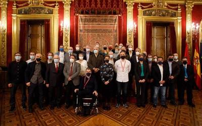 Miguel Angel Aristorenak Zilarrezko Domina jaso zuen atzo