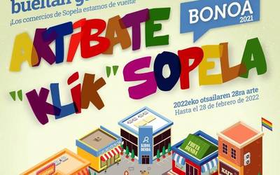 Sopelako Udalak "Aktibate Klik Sopela 2021" bonu kanpainara atxikitzeko epea zabaldu du