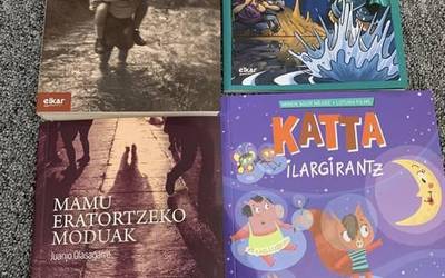 Elkar argitaletxeak emandako liburu sortak badu sariduna