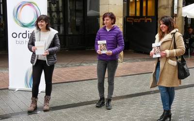 Merkataritza eta ostalaritzan euskara sustatzeko  kanpaina aurkeztu du Ordiziako Udalak