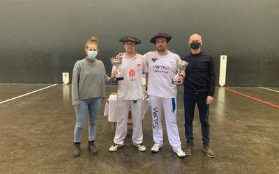 Aizpurua eta Salegi garaile pala txapelketa herrikoian