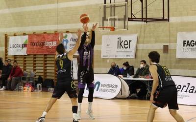 Mondragon Unibertsitatearen eta Venta de Bañosen arteko lehia, argazkitan