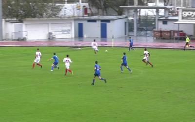 Dinamika onaren bidean garaipena lortu zuen Tolosa CF-k Vitoria CD-ren aurka
