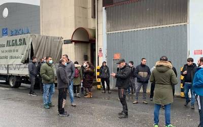 Greba mugagabea hasi dute Alga eta Inervol enpresetan