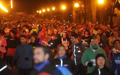 San Silvestre lasterketa bertan behera utzi dute Gasteizen