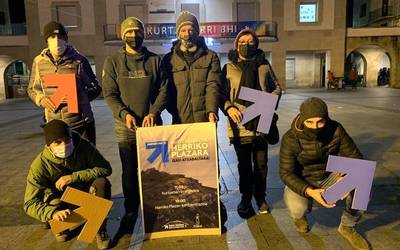 Kurtzebarritik eta plazatik aldarrikatuko dituzte presoen eskubideak abenduaren 31n