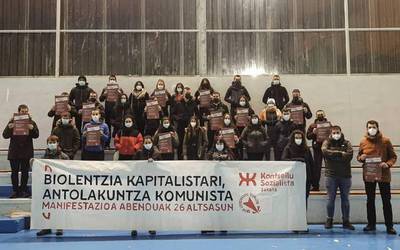 Kontseilu Sozialistak “biolentzia kapitalistari” aurre egitera deitu du