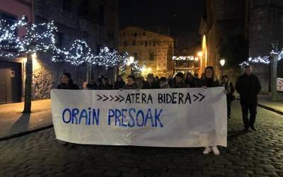 Euskal presoen eta iheslarien eskubideen aldeko manifestazioa egingo dute bihar Azkoitian