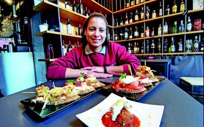 Dore Castillo: “Pintxoa ahoan sartzerakoan zapore nahasteak liluratu egin behar gaitu”