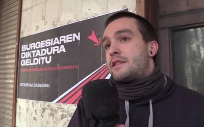 Agitazio eguna egin du Urola Erdiko GKSk urtarrilaren 29ko manifestaziora deitzeko