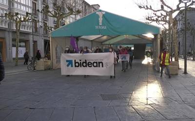 “Elkarbizitzarako, bakerako, etxerako bidean” manifestazioa