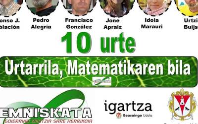 Urtarrilaren 14an hasiko da Lemniskataren 'Urtarrila, matematikaren bila' zikloa