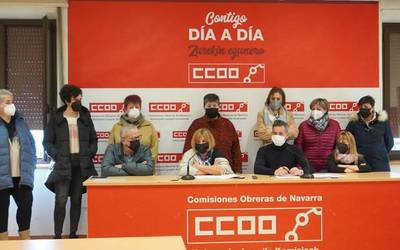 Joseba Ezeolaza (CCOO): "Menpekotasun eta adinekoen egoitzen kudeaketa funts putreen esku uzten ari da Nafarroan"