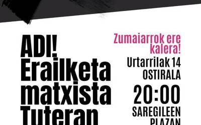 Erailketa matxista salatzeko elkarretaratzea