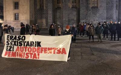 Tuteran izandako erailketa matxista salatu dute eta eraldaketa soziala eskatu