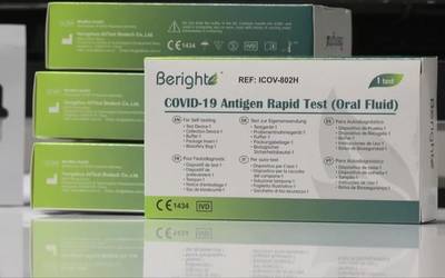 Antigeno testek, gehienez, 2,94 euro balioko dute bihartik aurrera
